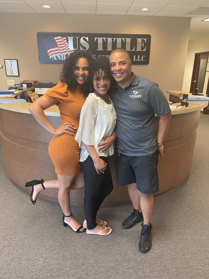 Clients of START Mortgage on closing day