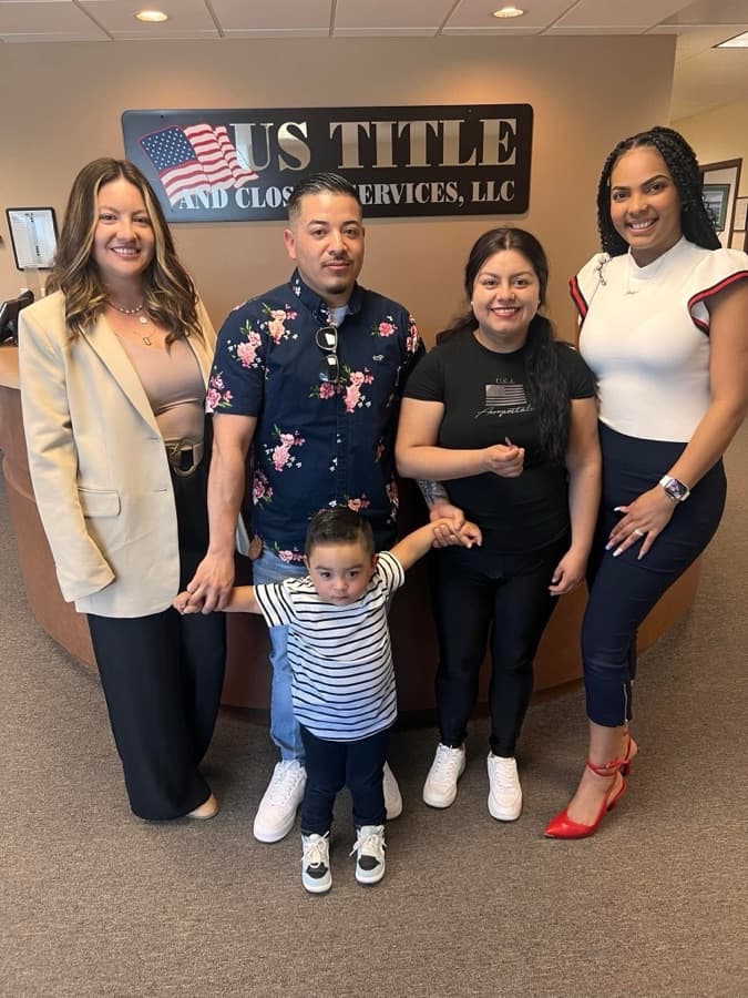 Clients of START Mortgage on closing day