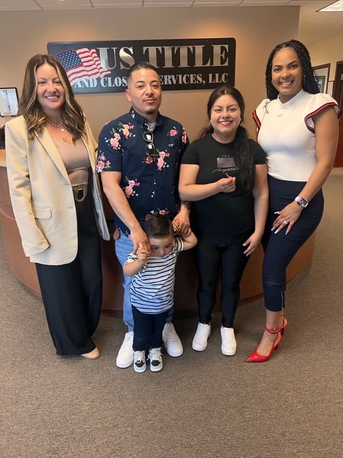 Clients of START Mortgage on closing day